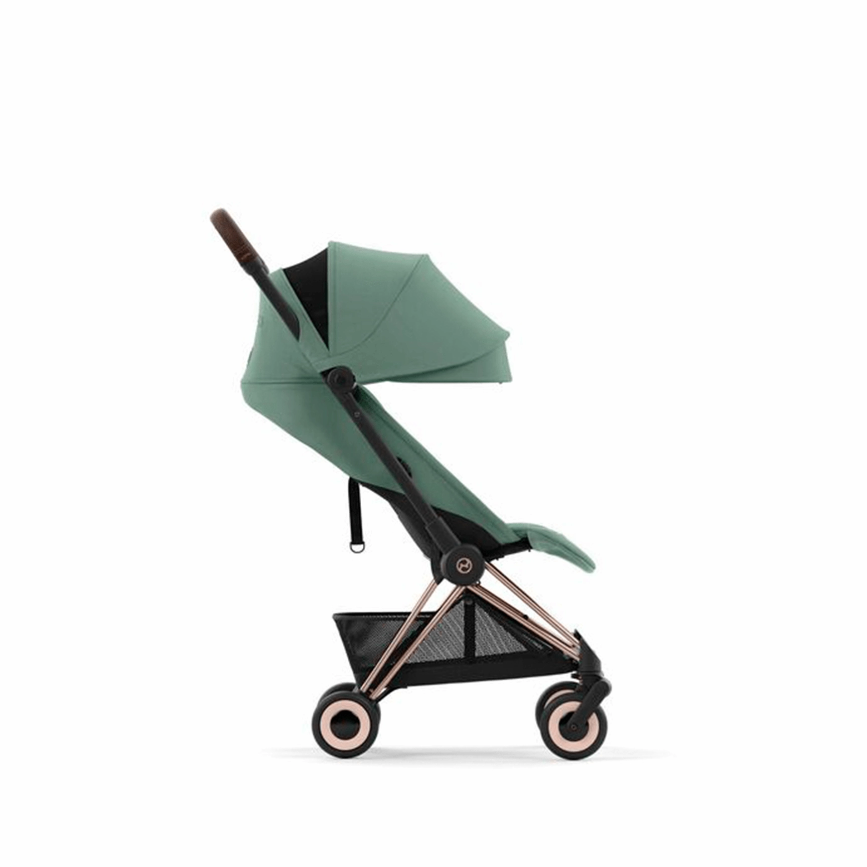 Cybex COYA - Rose Gold Leaf Green