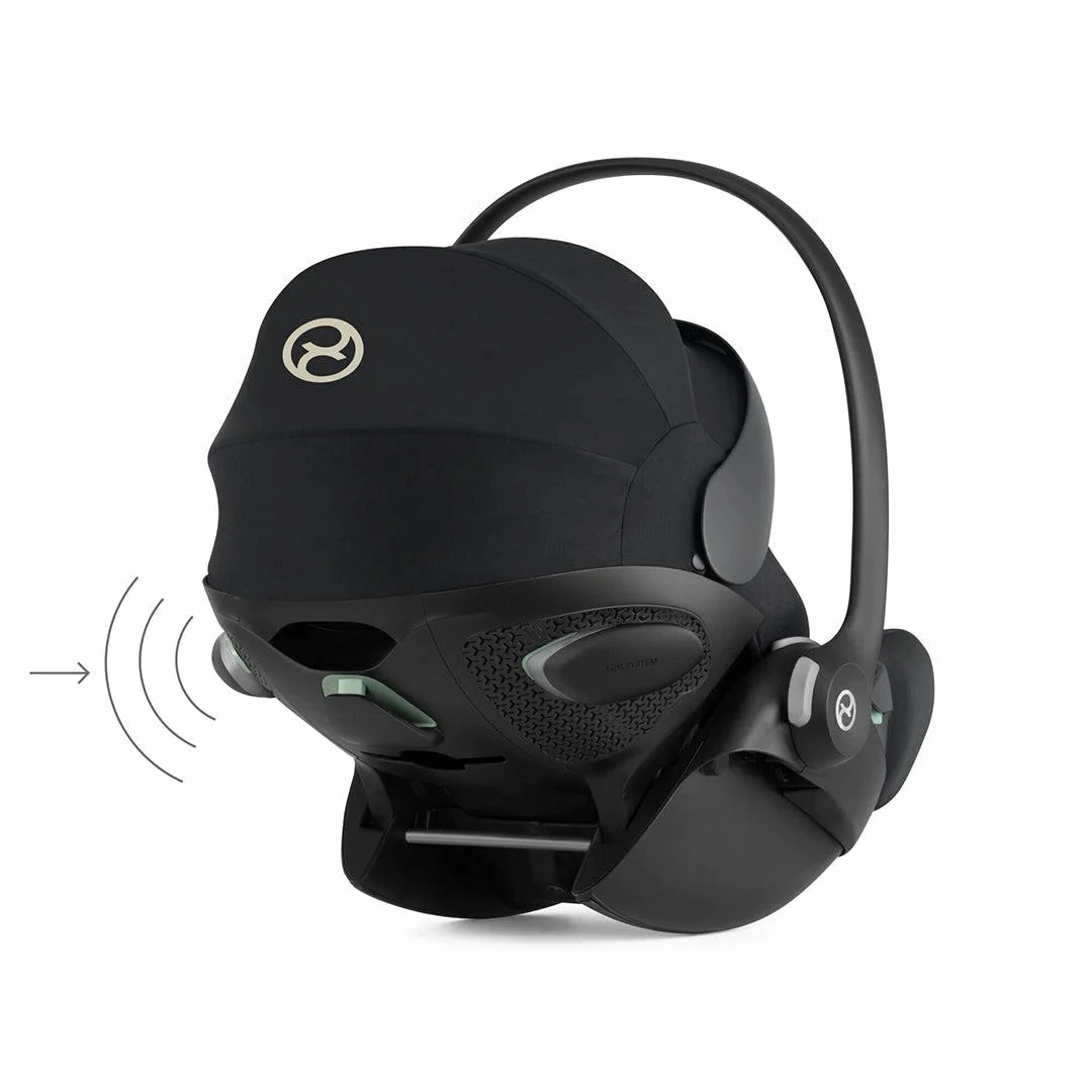 Cybex, e-Gazelle S 11 Piece Cloud G i-Size Bundle, Moon Black