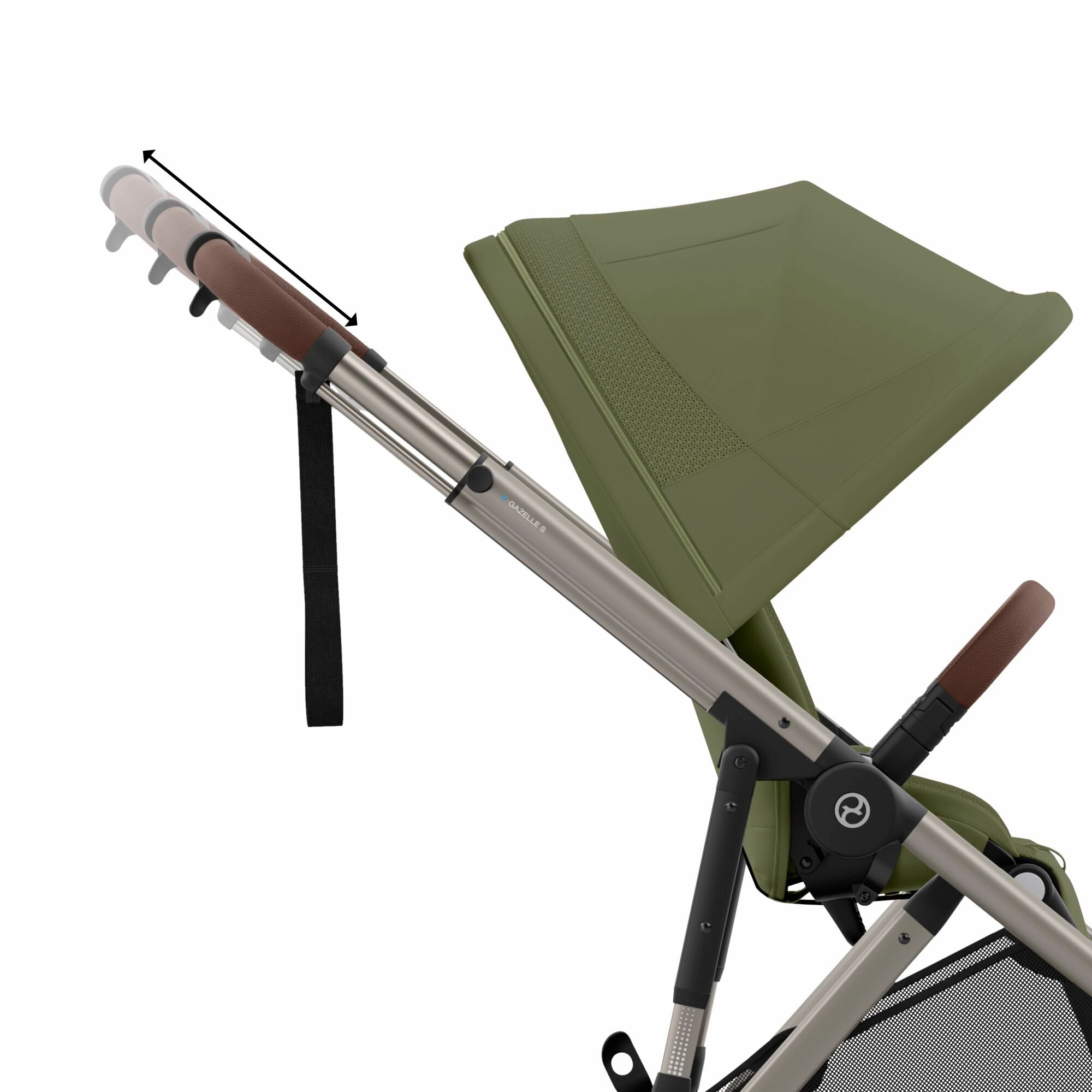 Cybex, e-Gazelle S 11 Piece Cloud T i-Size Bundle, Moss Green