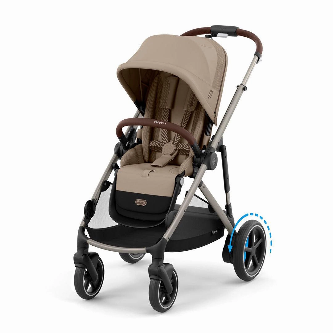 CYBEX e-Gazelle S Pushchair - Almond Beige