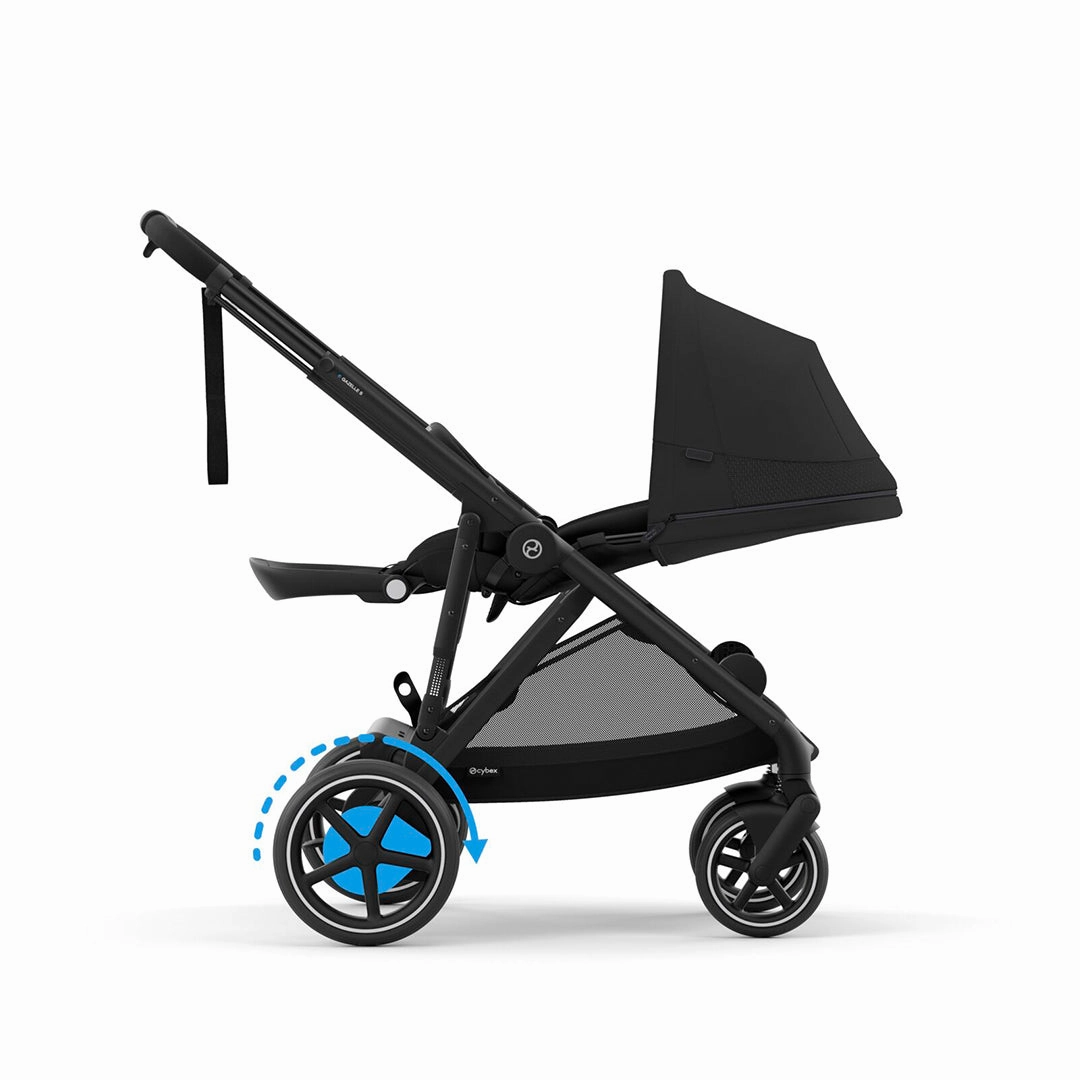 CYBEX e-Gazelle S Pushchair - Moon Black