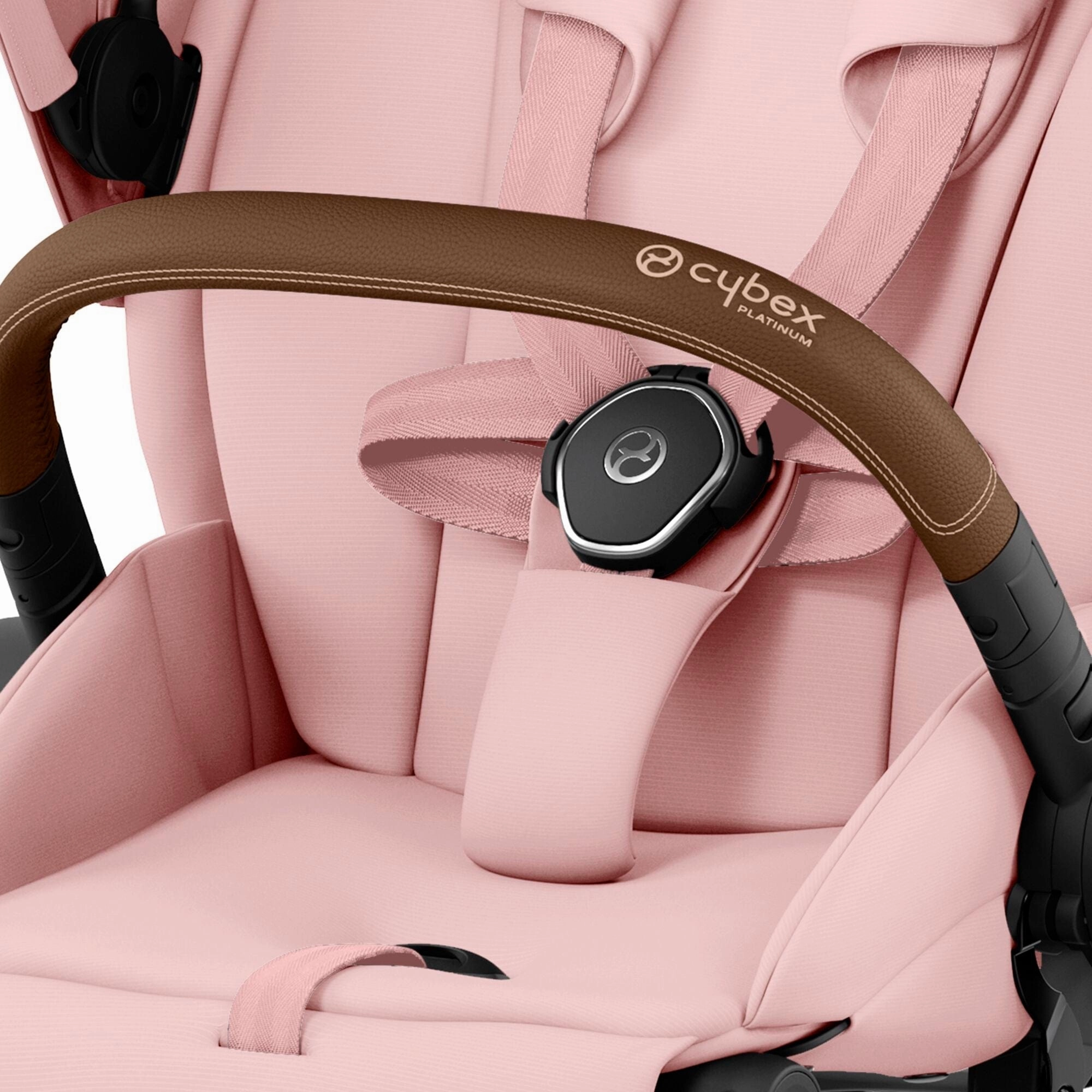 Cybex e-Priam Pram - Peach Pink