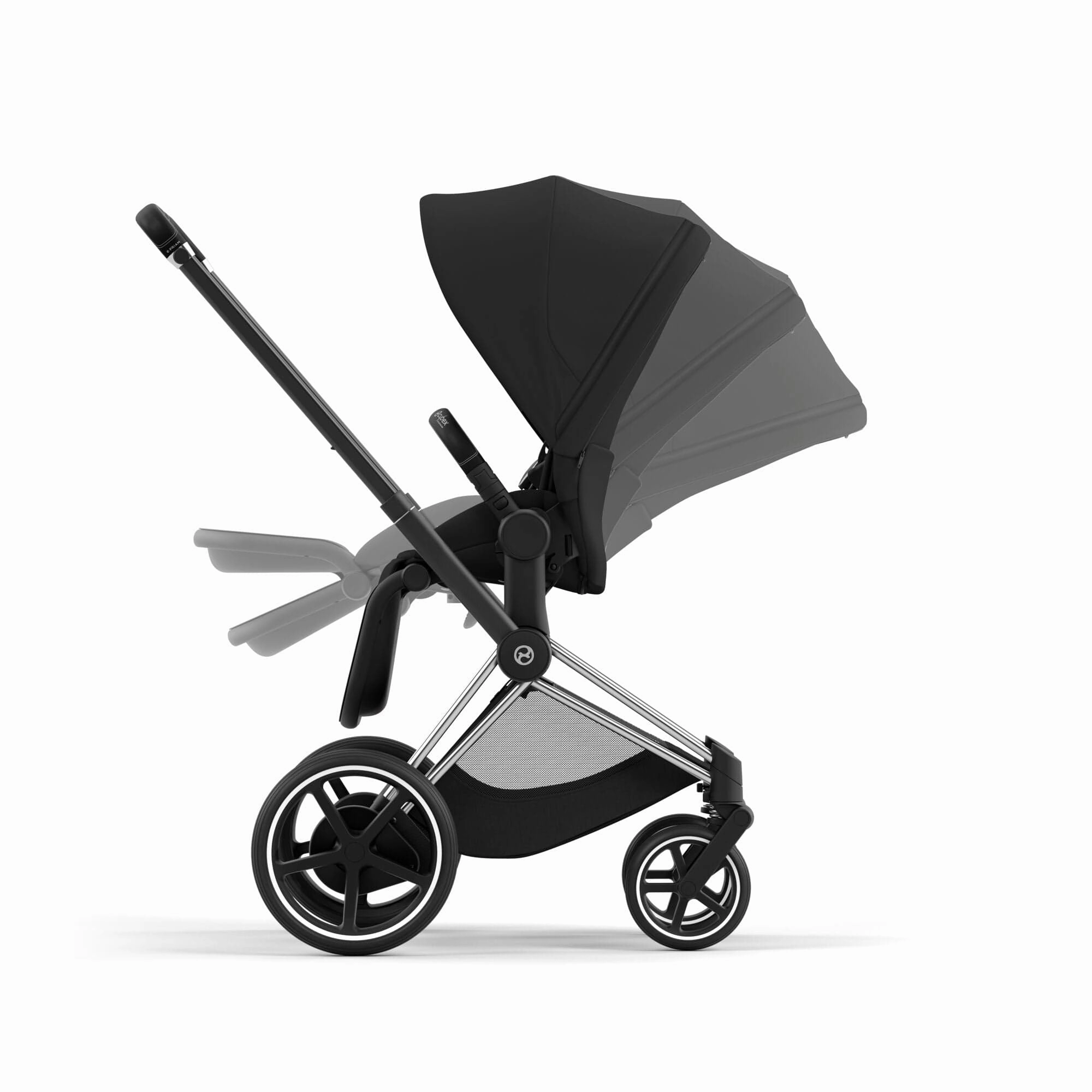Cybex e-Priam Pram - Sepia Black