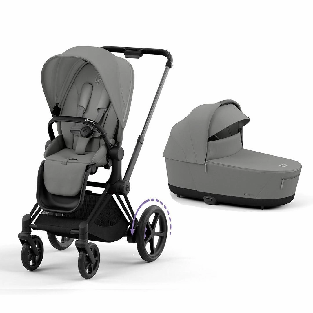 CYBEX e-Priam Pushchair - Mirage Grey