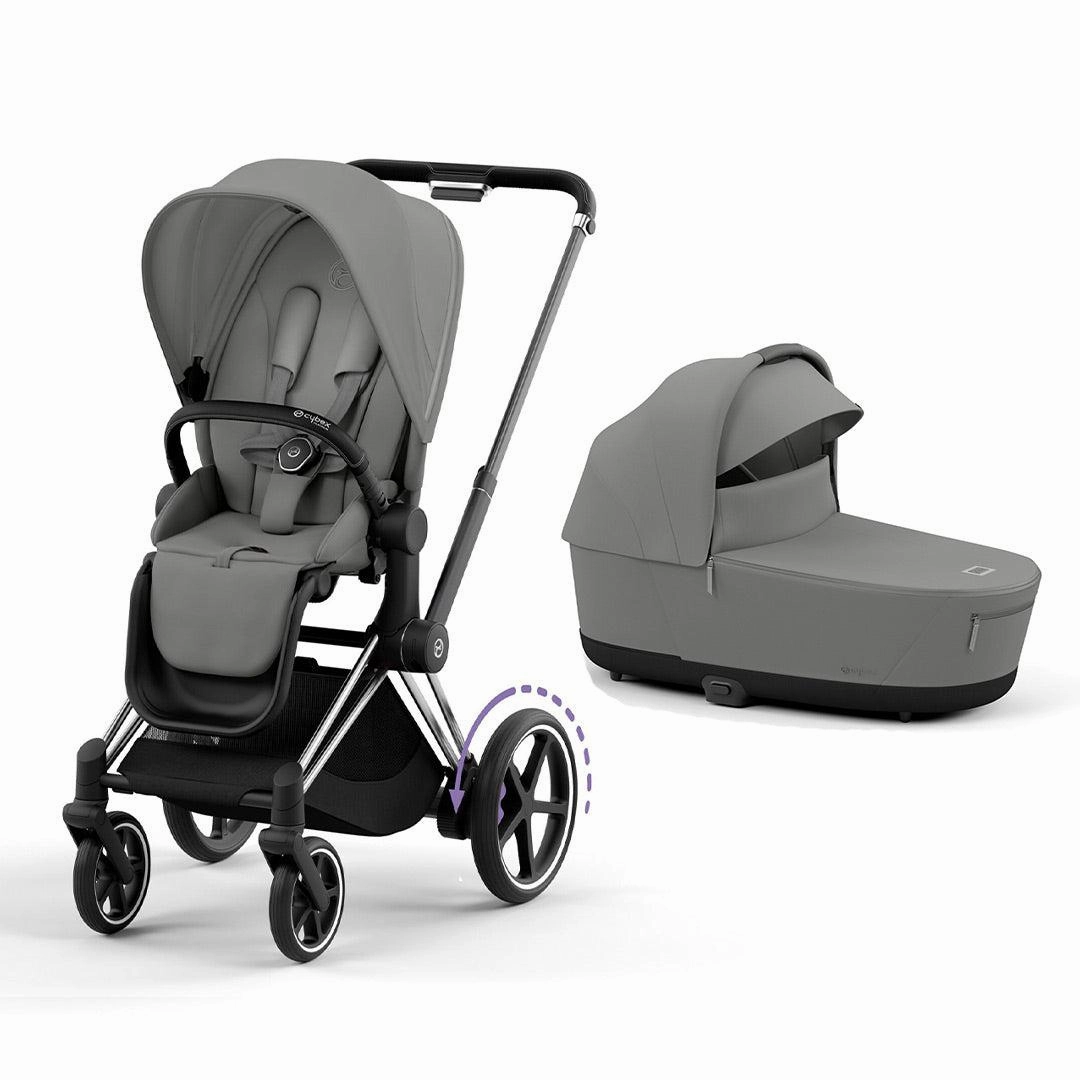 CYBEX e-Priam Pushchair - Mirage Grey
