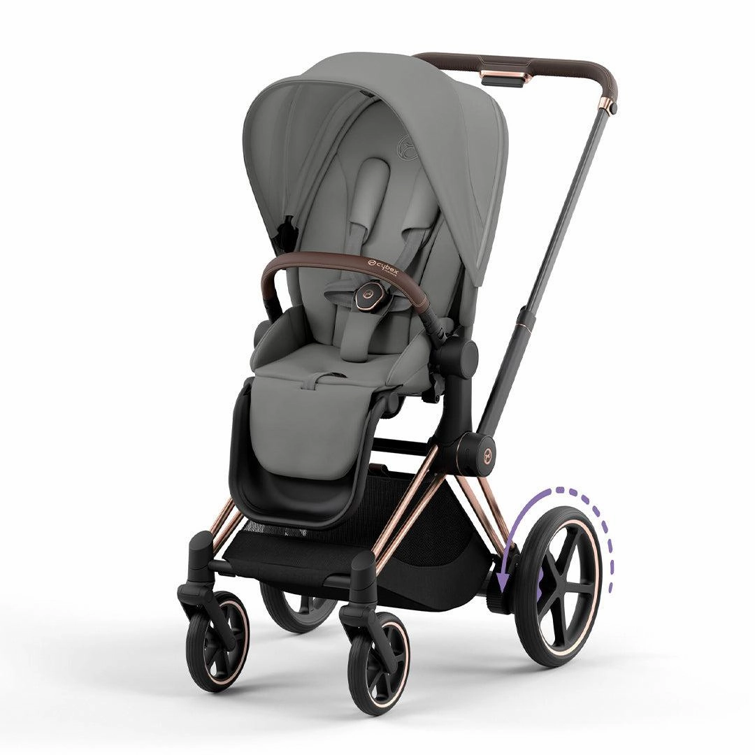CYBEX e-Priam Pushchair - Mirage Grey