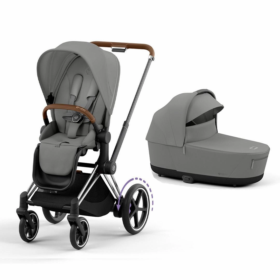 CYBEX e-Priam Pushchair - Mirage Grey