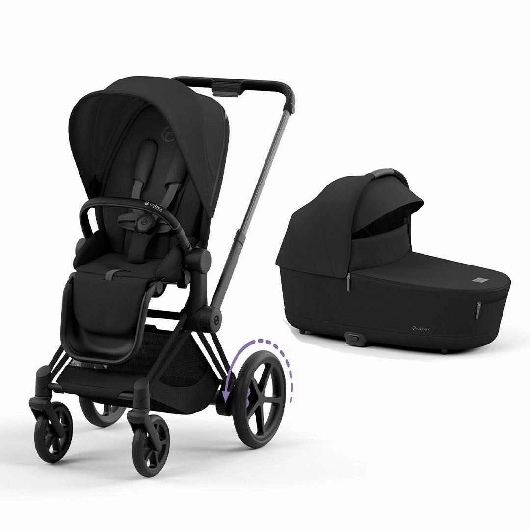 CYBEX e-Priam Pushchair - Sepia Black
