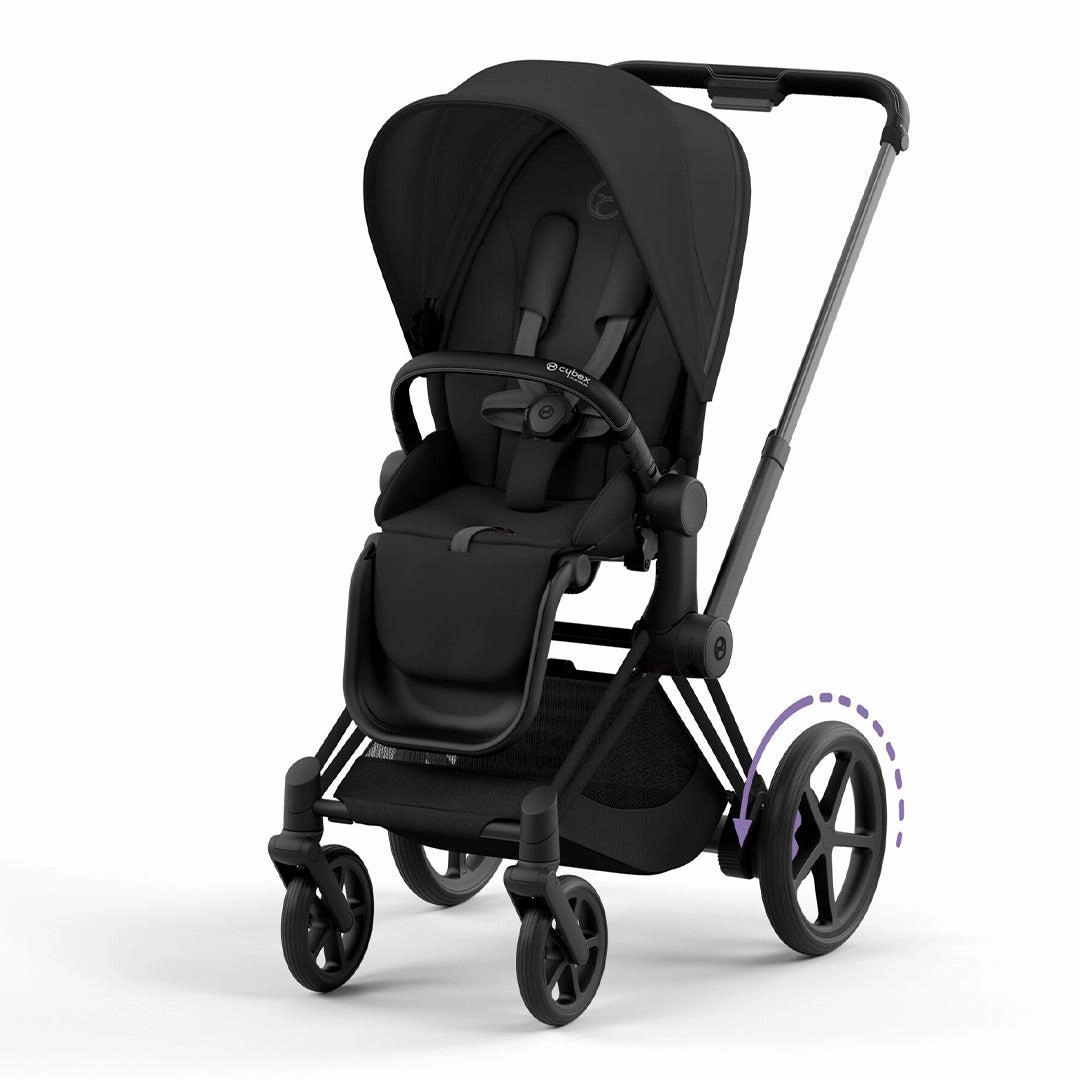 CYBEX e-Priam Pushchair - Sepia Black