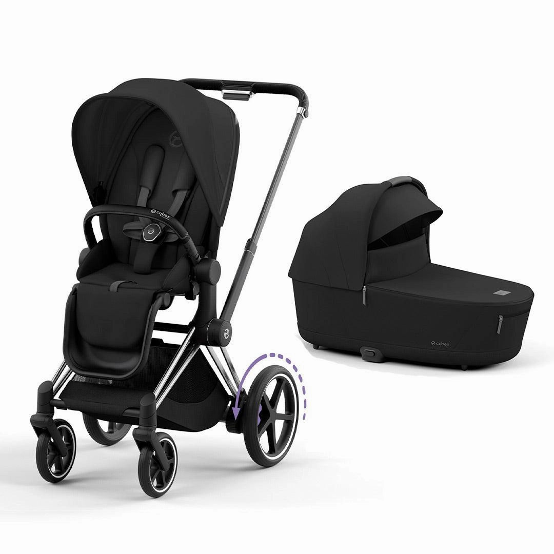 CYBEX e-Priam Pushchair - Sepia Black