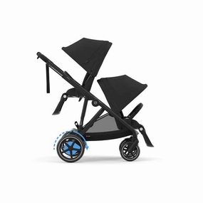 Cybex eGazelle S Double Pushchair - Moon Black