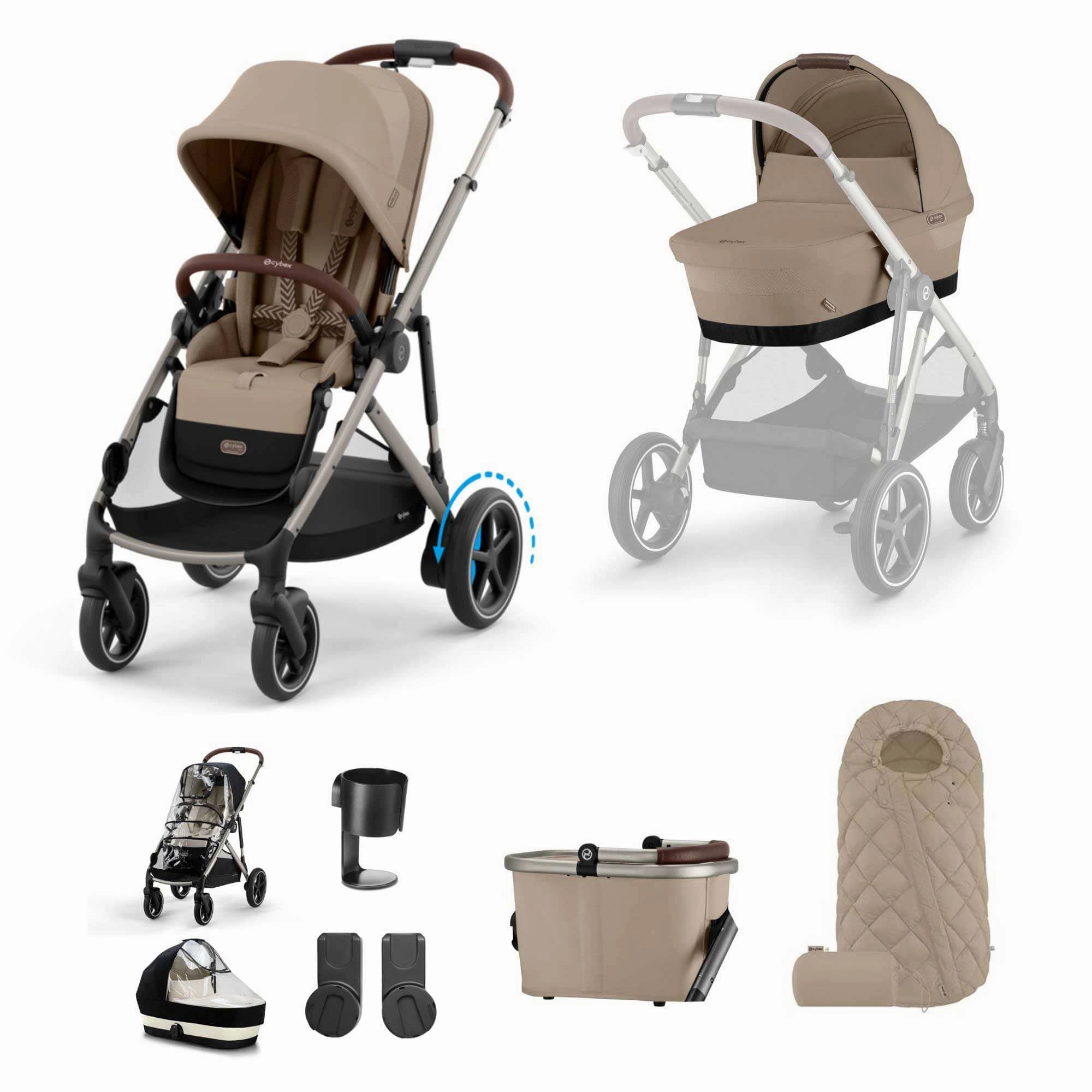Cybex eGazelle S Essential Kit - Almond Beige