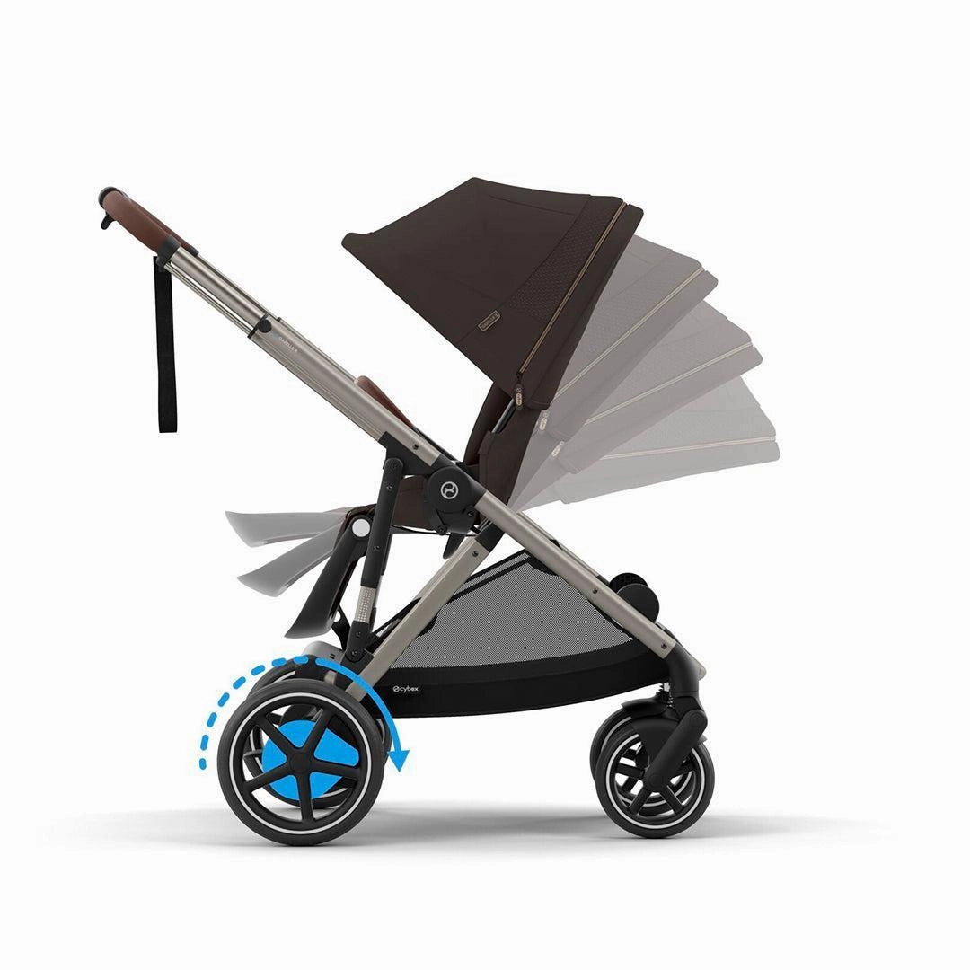 CYBEX eGazelle S Pushchair - Chocolate Brown
