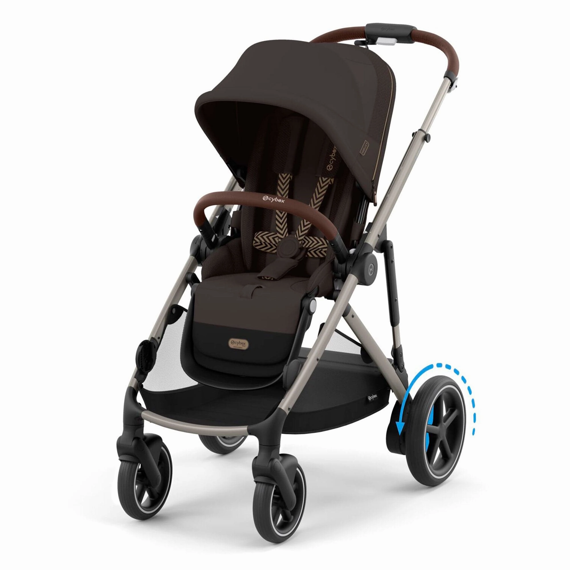 Cybex eGazelle S Pushchair - Chocolate Brown