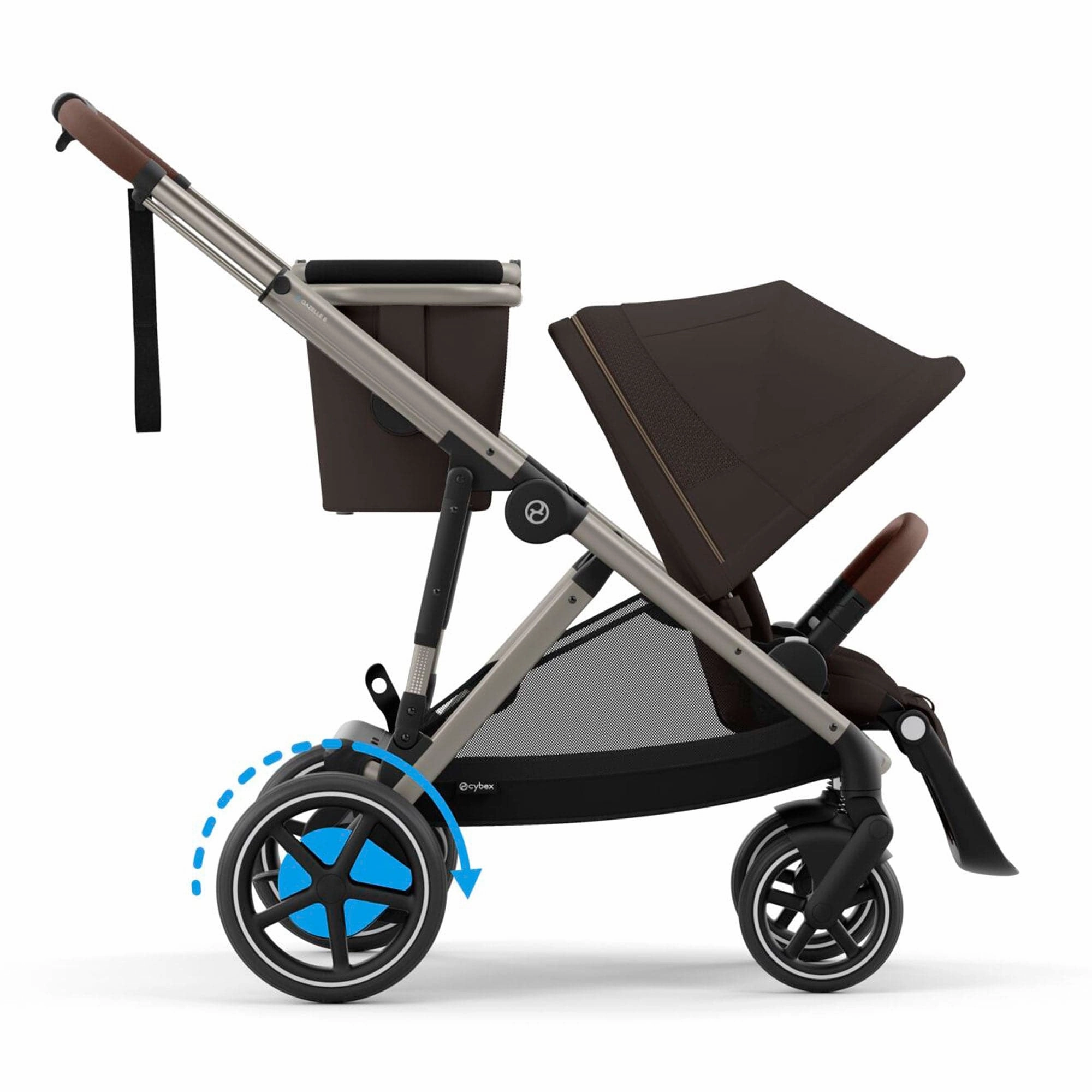 Cybex eGazelle S Pushchair - Chocolate Brown