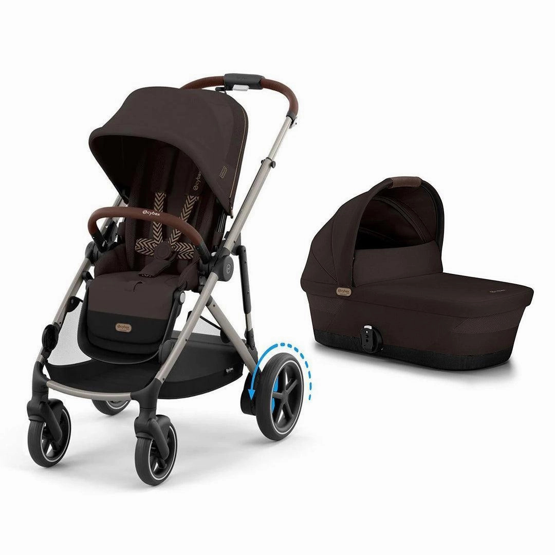 CYBEX eGazelle S Pushchair - Chocolate Brown