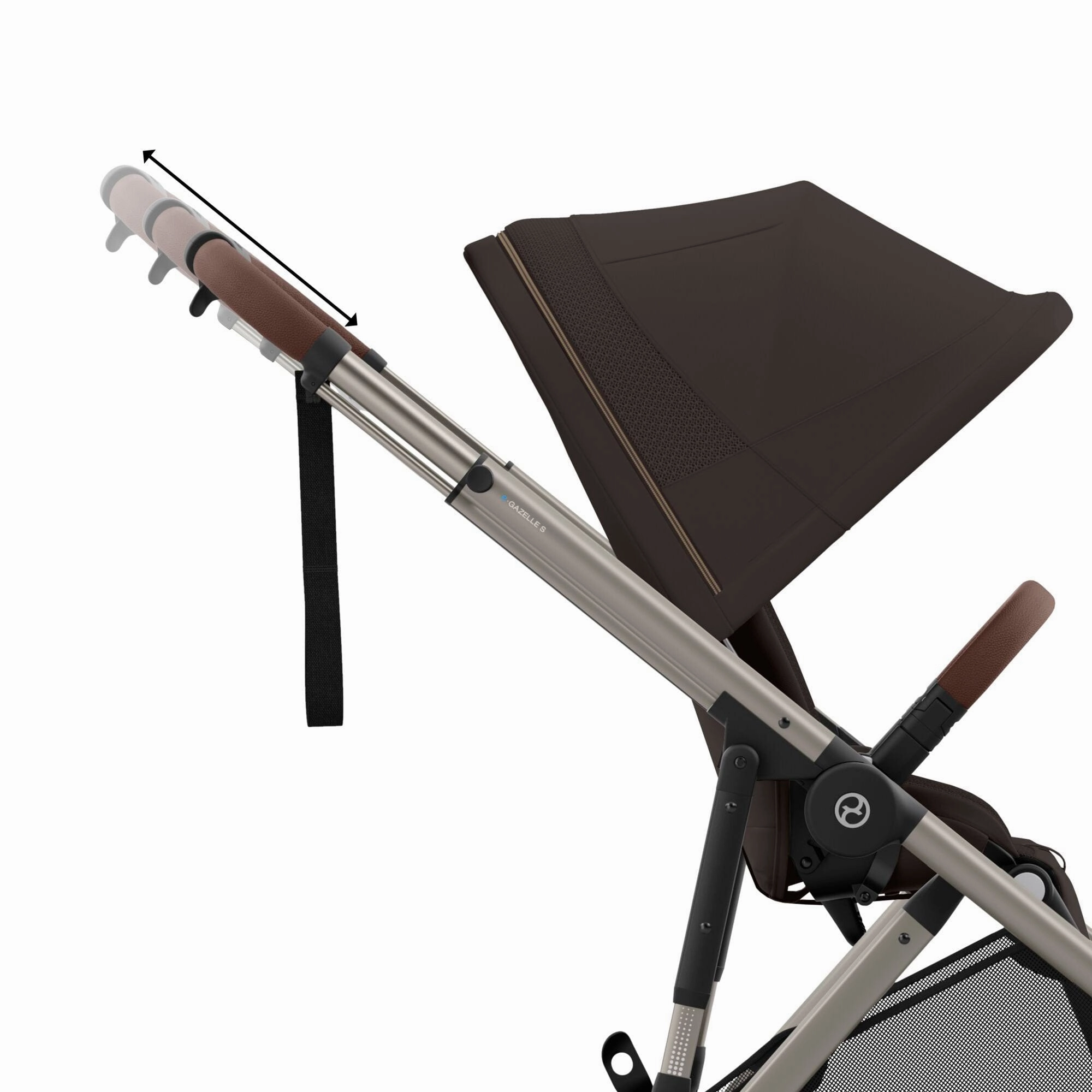 Cybex eGazelle S Pushchair - Chocolate Brown