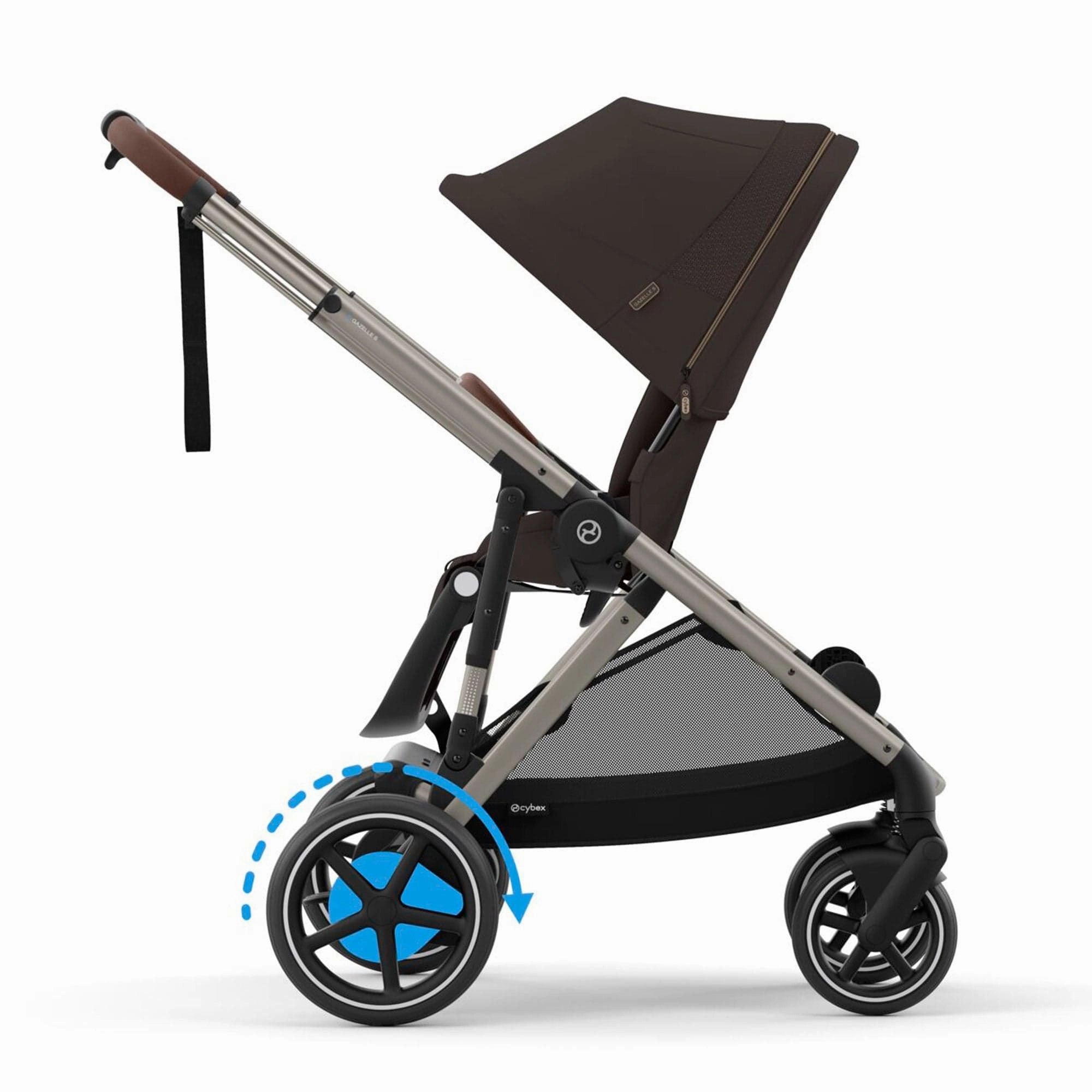 Cybex eGazelle S Pushchair - Chocolate Brown