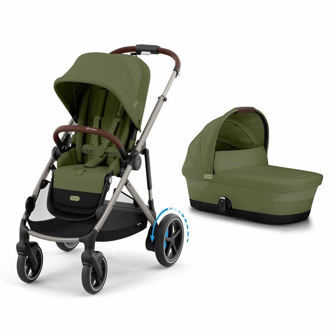 CYBEX eGazelle S Pushchair - Moss Green