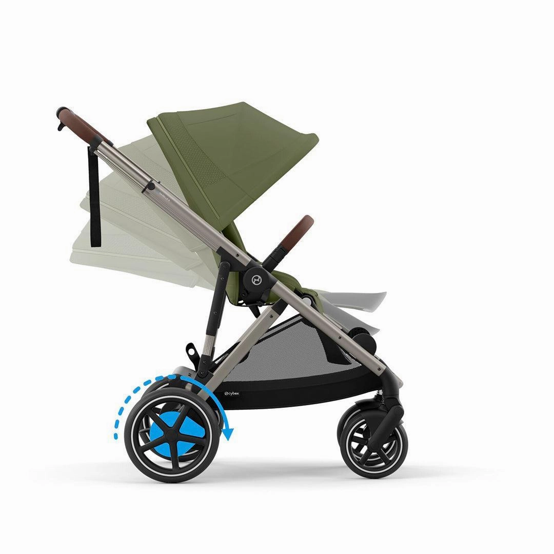 CYBEX eGazelle S Pushchair - Moss Green