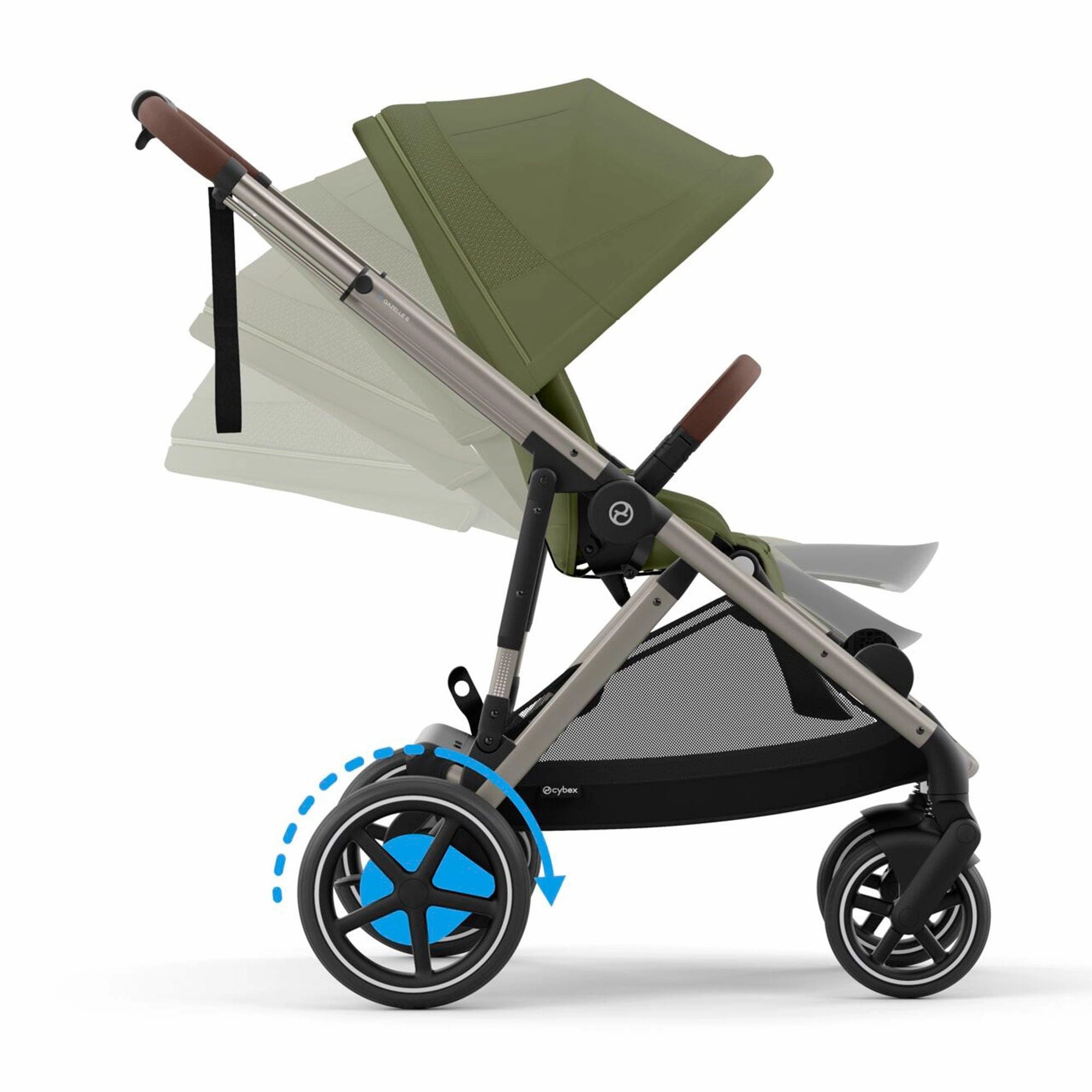 Cybex eGazelle S Pushchair - Moss Green