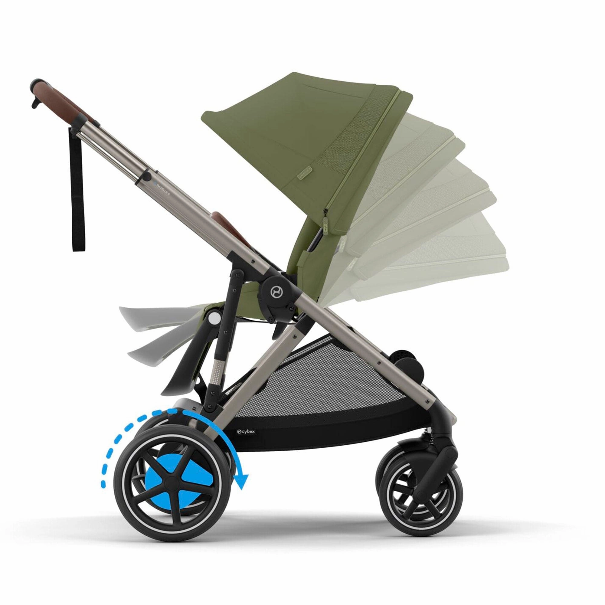 Cybex eGazelle S Pushchair - Moss Green