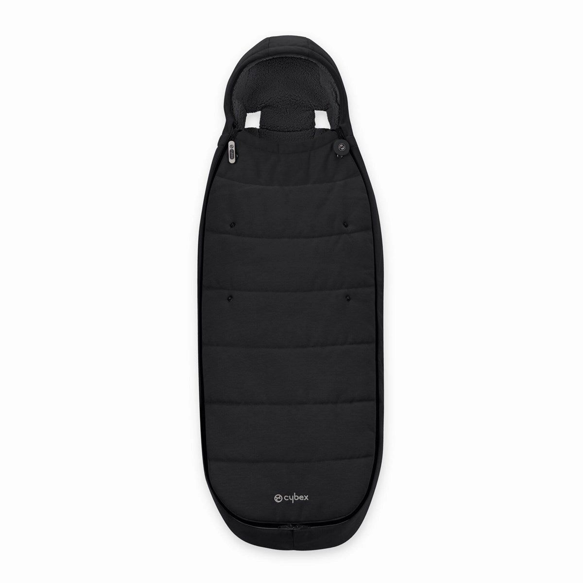Cybex Eos Lux Essential Travel & Nursery Bundle, Moon Black