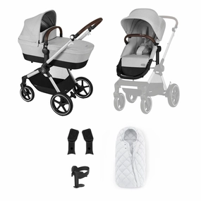 Cybex Eos Lux Essentials 7 Piece Bundle - Lava Grey