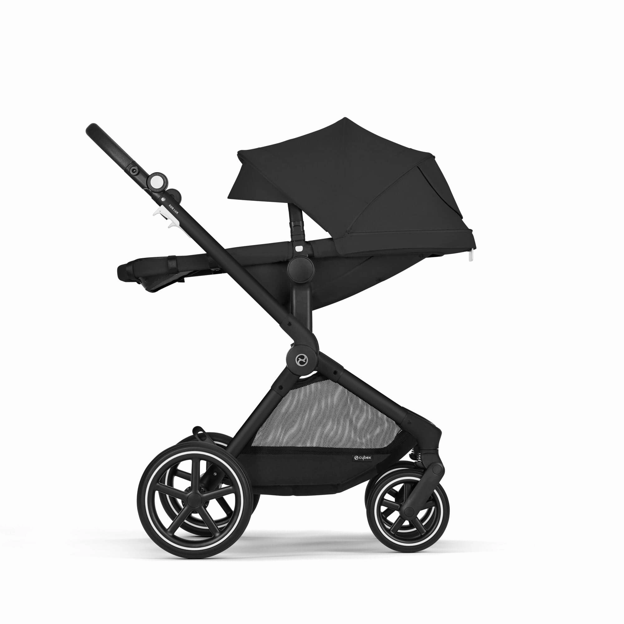 Cybex Eos Lux Essentials 7 Piece Bundle - Moon Black