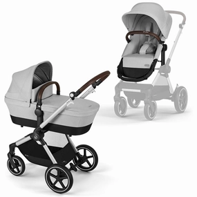 Cybex Eos Lux Lava Grey 2-in-1 Stroller
