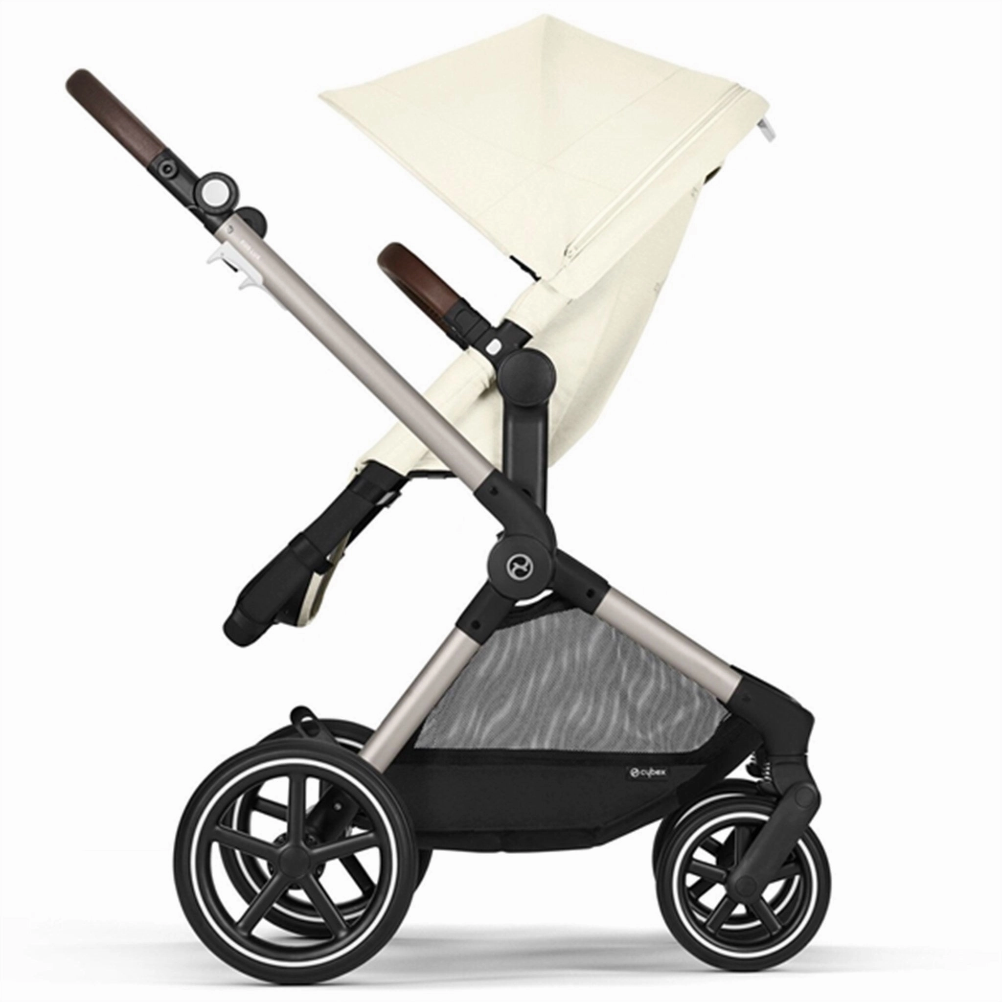 Cybex Eos Lux Seashell Beige 2-in-1 Stroller