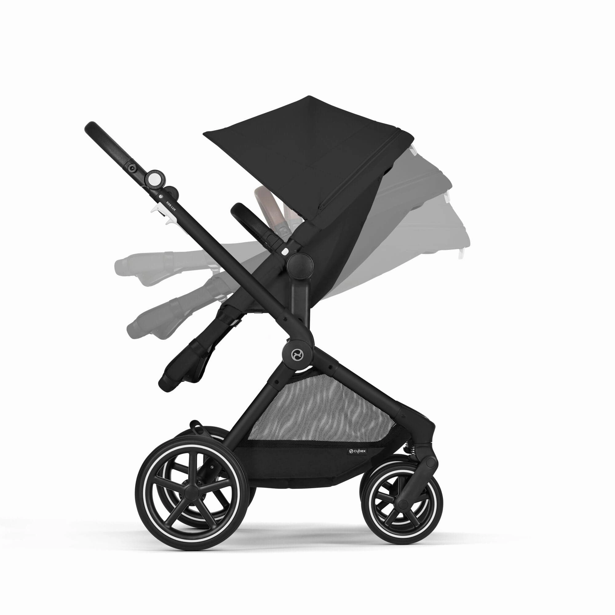 Cybex Eos Lux Stroller - Moon Black