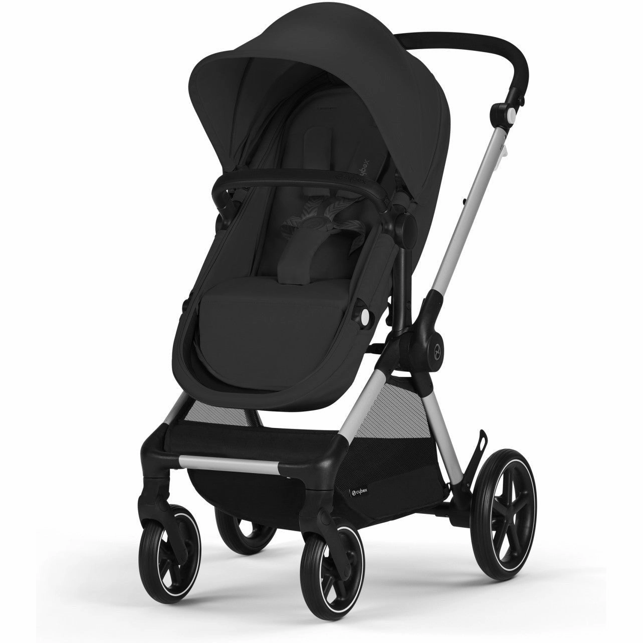 Cybex EOS Stroller   Aton G Swivel Infant Car Seat with Sensorsafe Travel System
