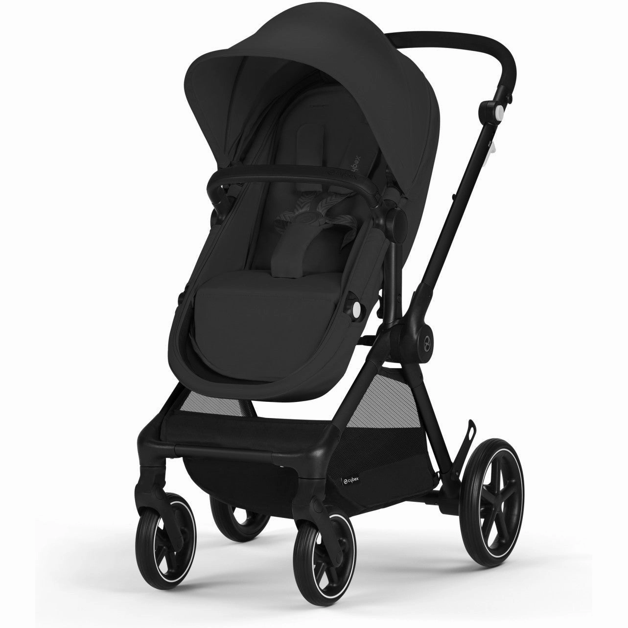 Cybex EOS Stroller   Aton G Swivel Infant Car Seat with Sensorsafe Travel System