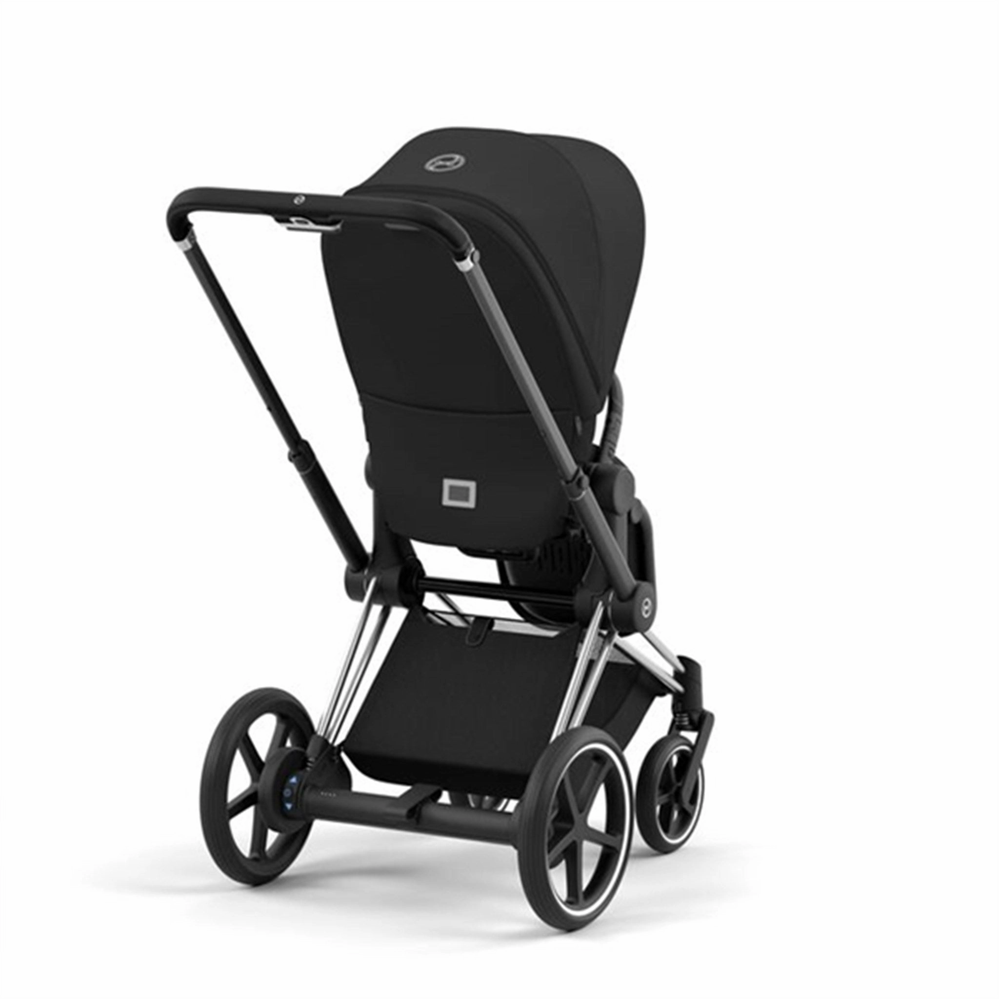 Cybex ePRIAM Frame incl. Seat Hardpart Chrome Black