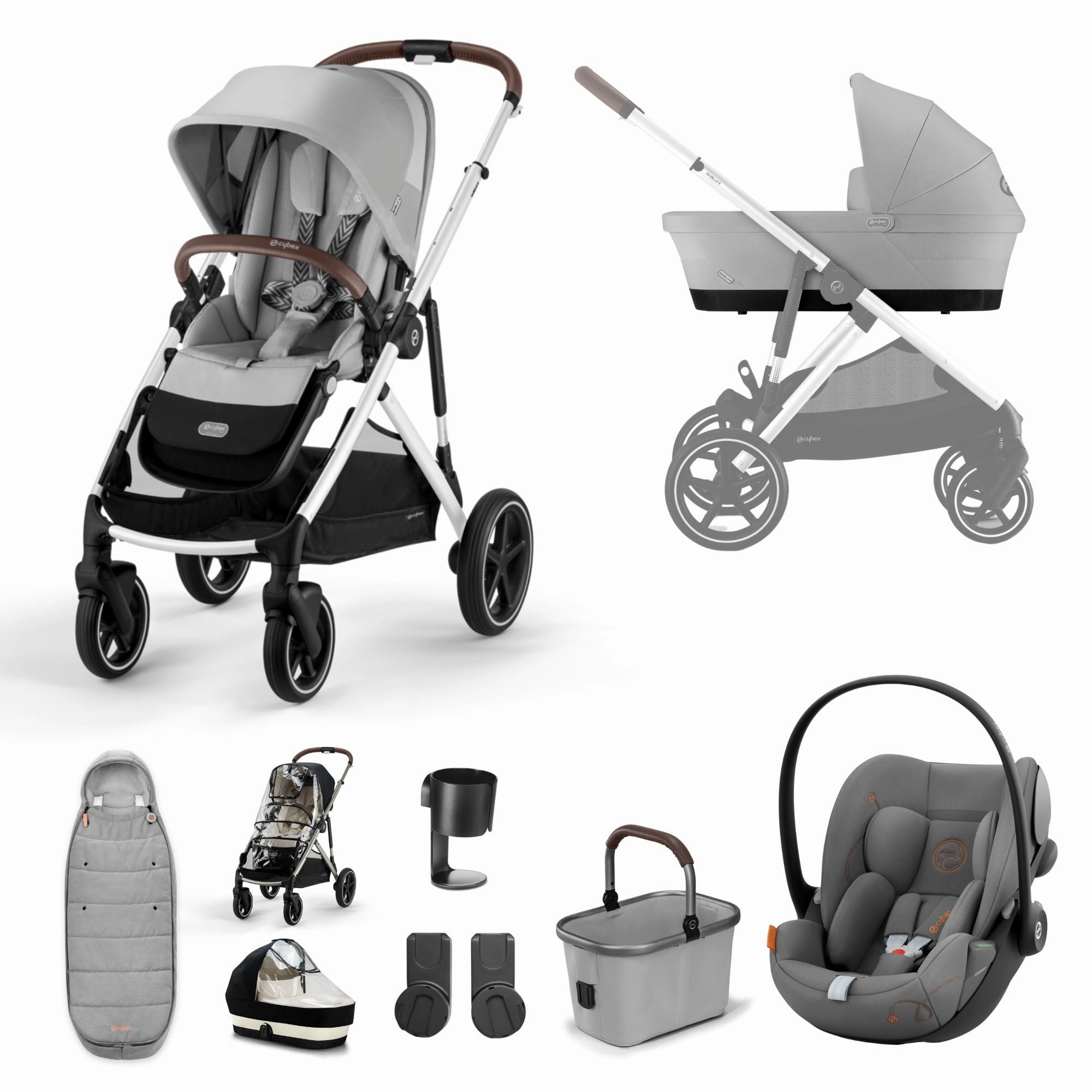 Cybex, Gazelle S 11 Piece Cloud G i-Size Bundle