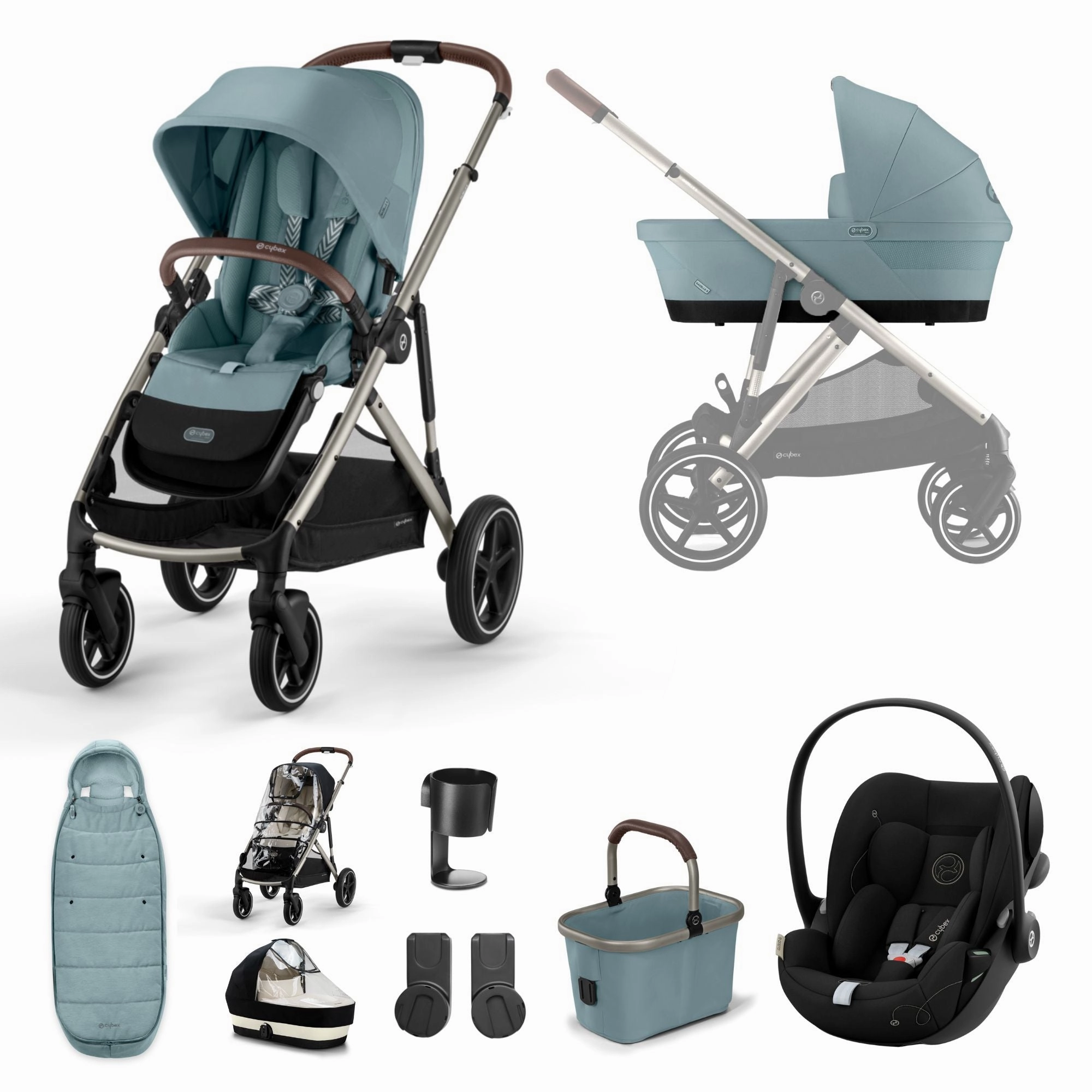Cybex, Gazelle S 11 Piece Cloud G i-Size Bundle