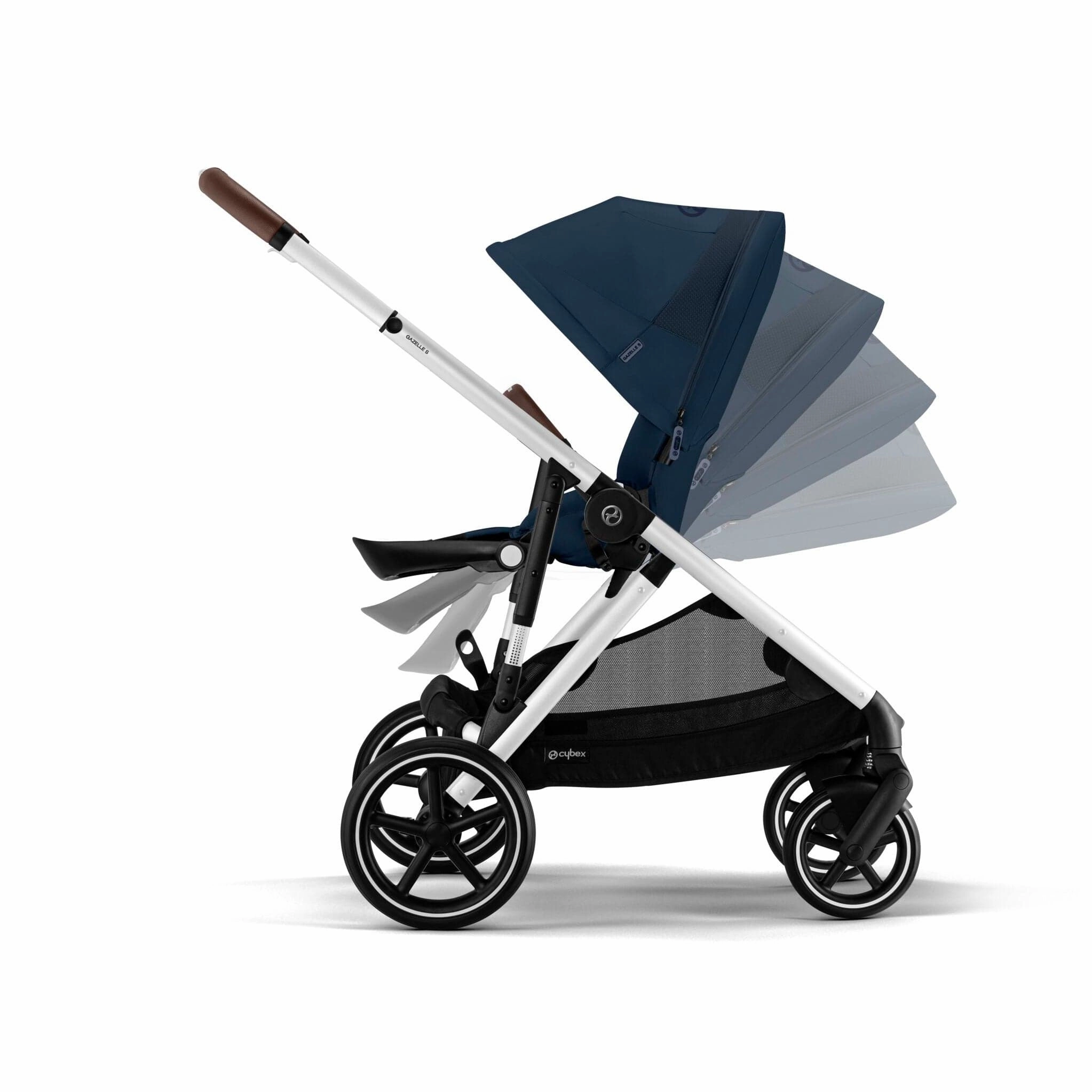 Cybex Gazelle S Essential Bundle - Silver/Ocean Blue