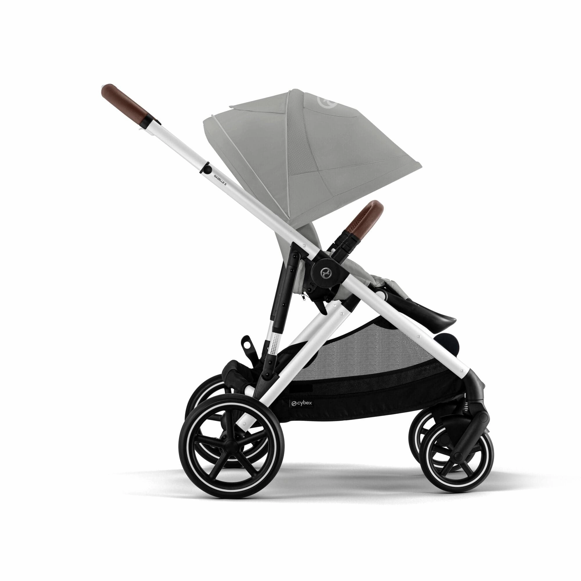 Cybex Gazelle S Essential Bundle - Silver/Stone Grey