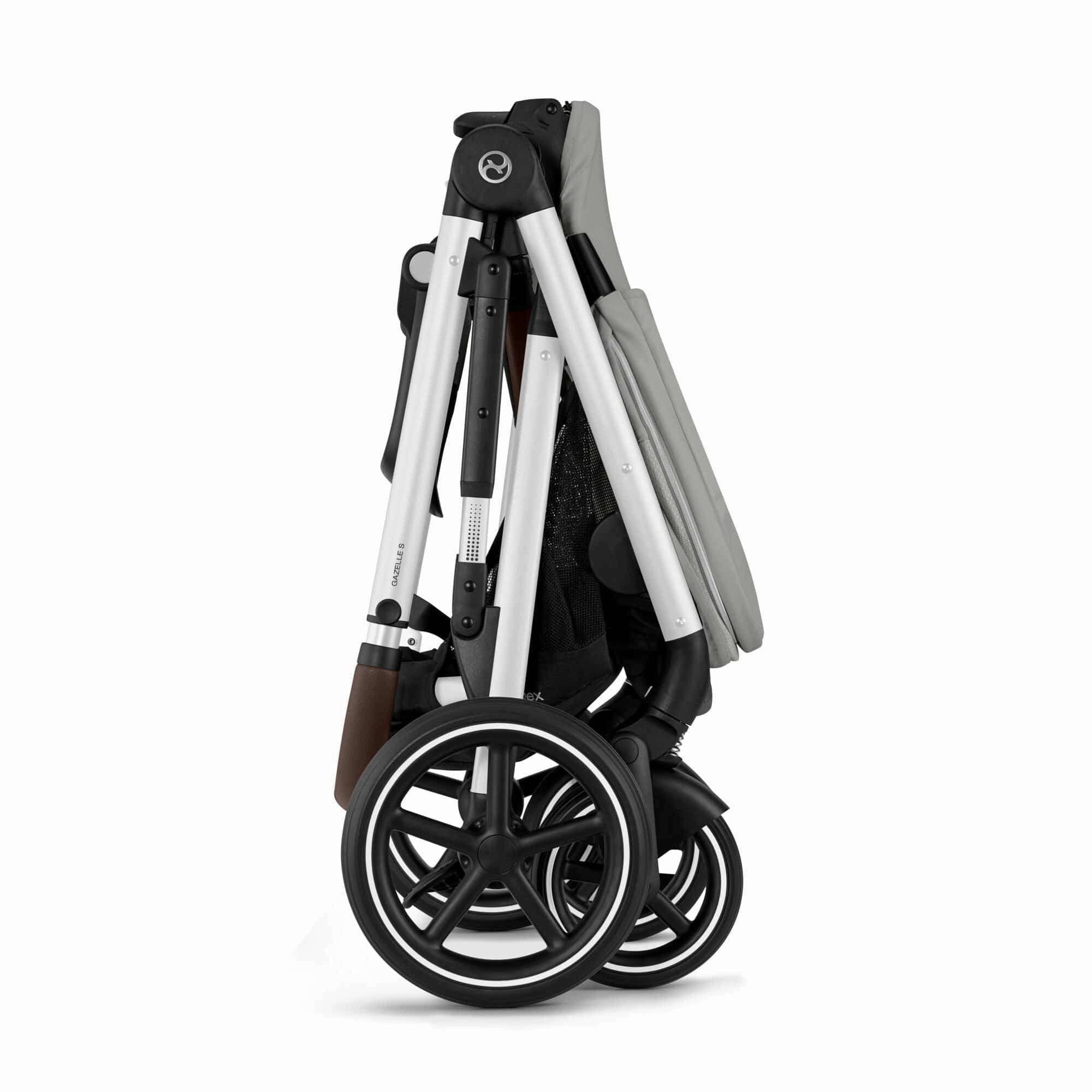 Cybex Gazelle S Essential Bundle - Silver/Stone Grey