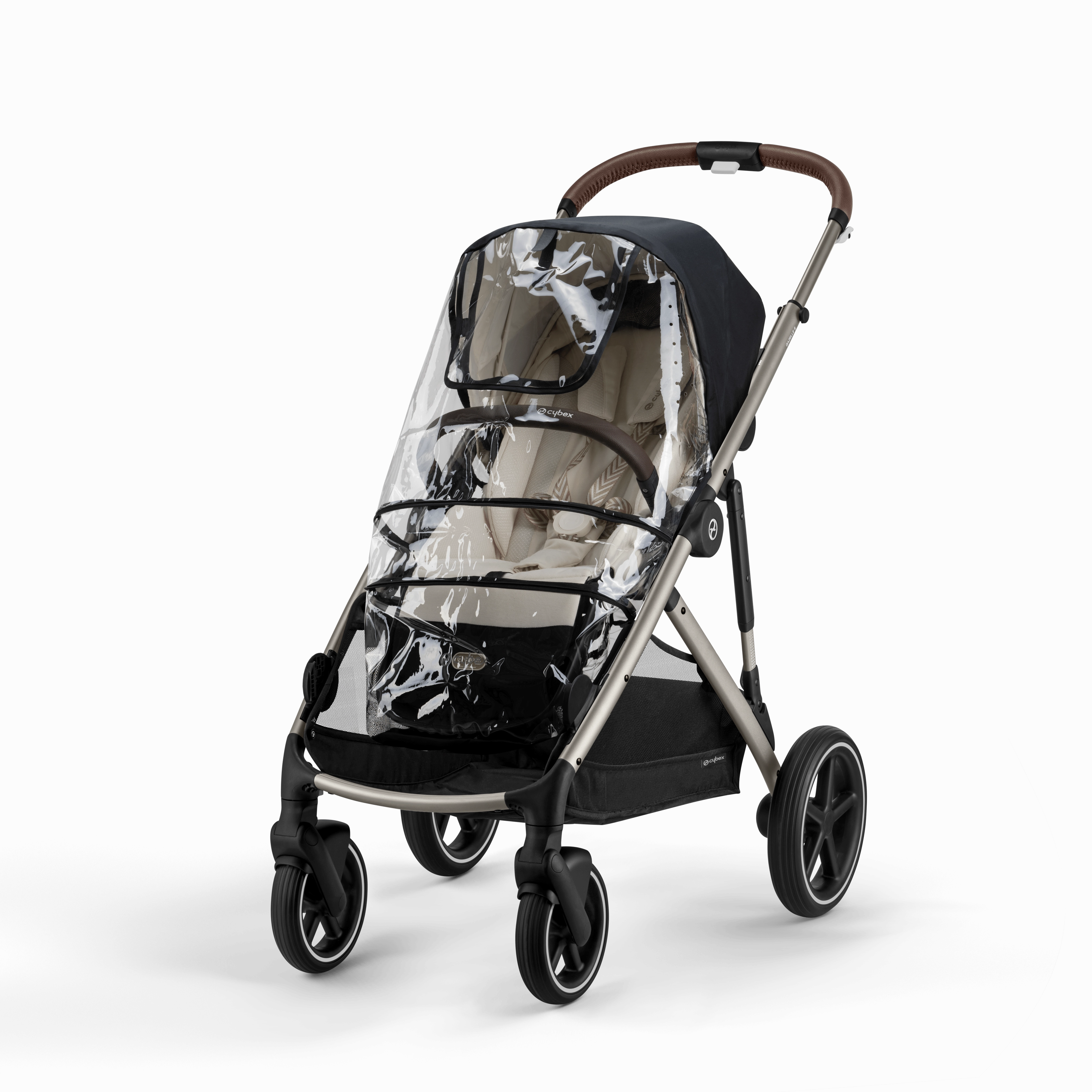 Cybex Gazelle S Essential Bundle - Taupe/Almond Beige