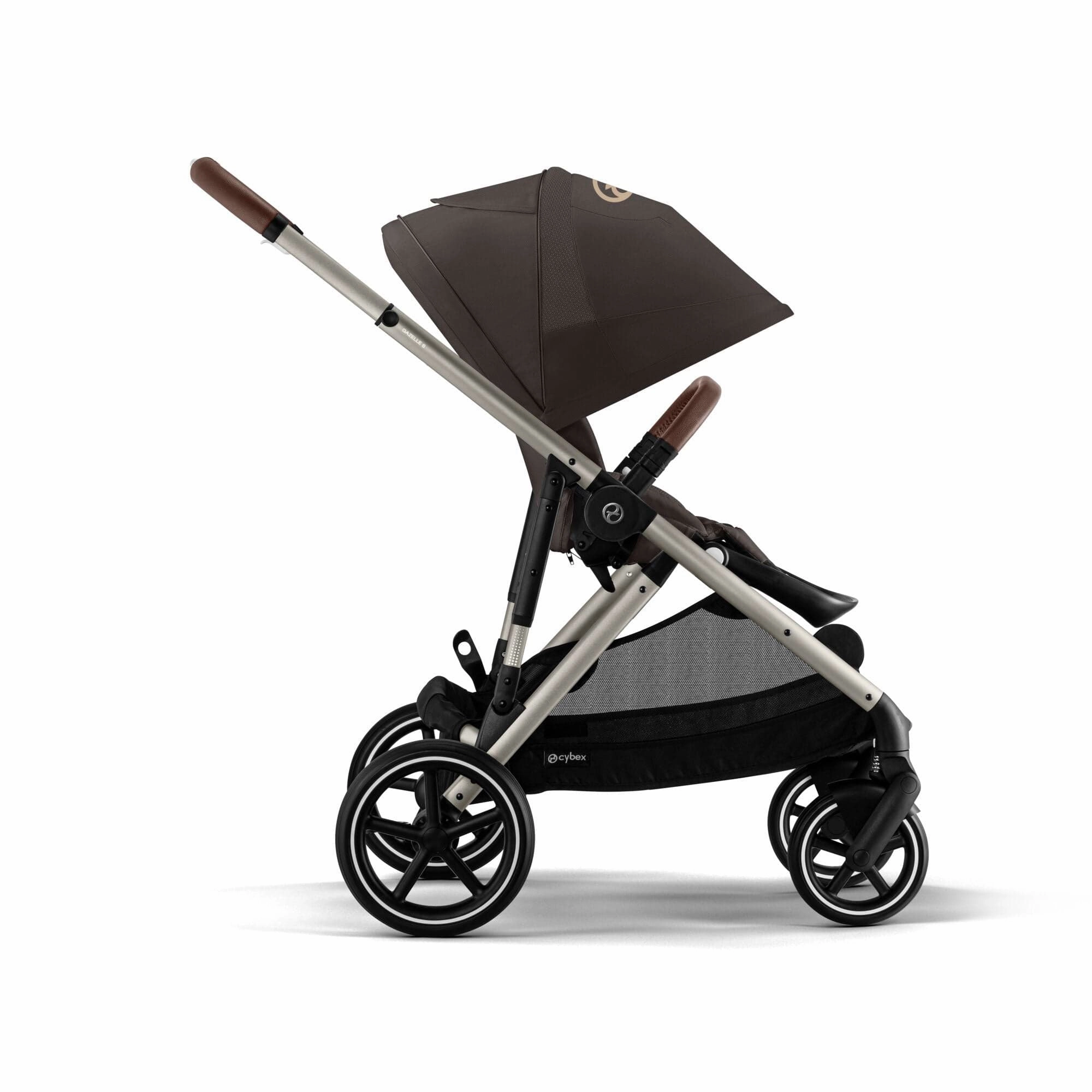 Cybex Gazelle S Essential Bundle - Taupe/Chocolate Brown