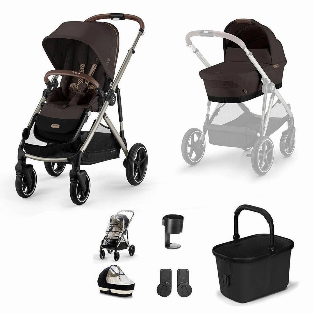 CYBEX Gazelle S Essential Pushchair Bundle