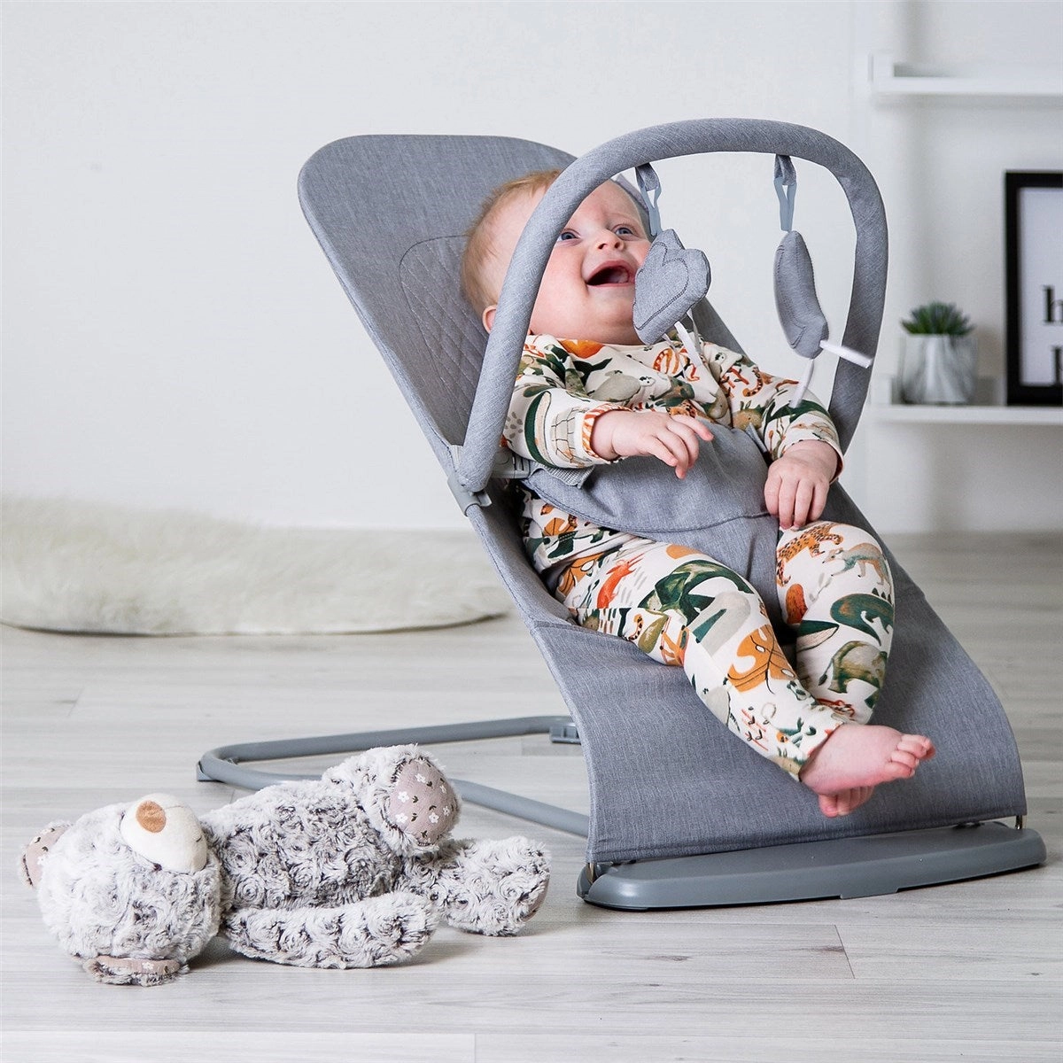Cybex Gazelle S Essential Travel & Nursery Bundle, Lava Grey