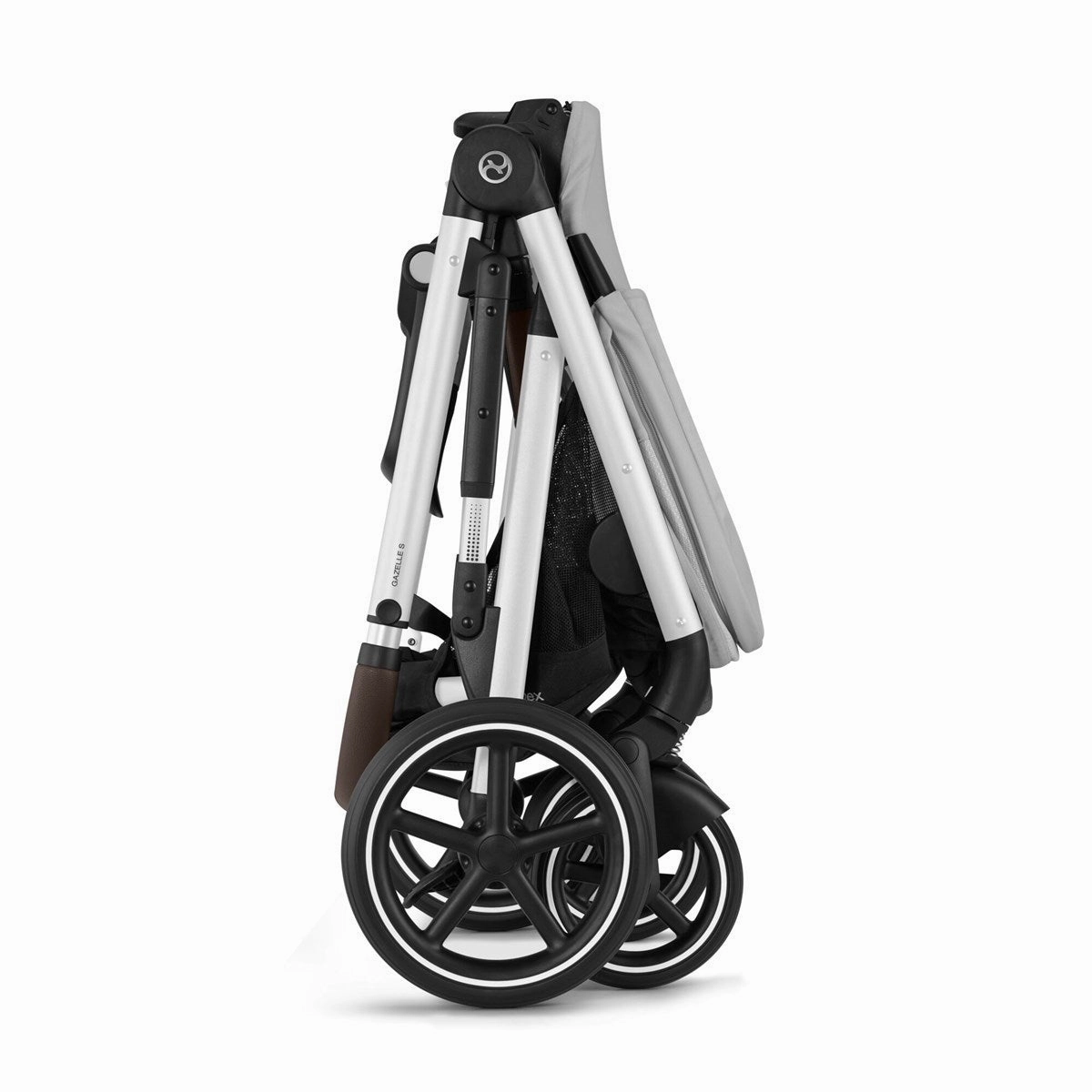 Cybex Gazelle S Essential Travel & Nursery Bundle, Lava Grey