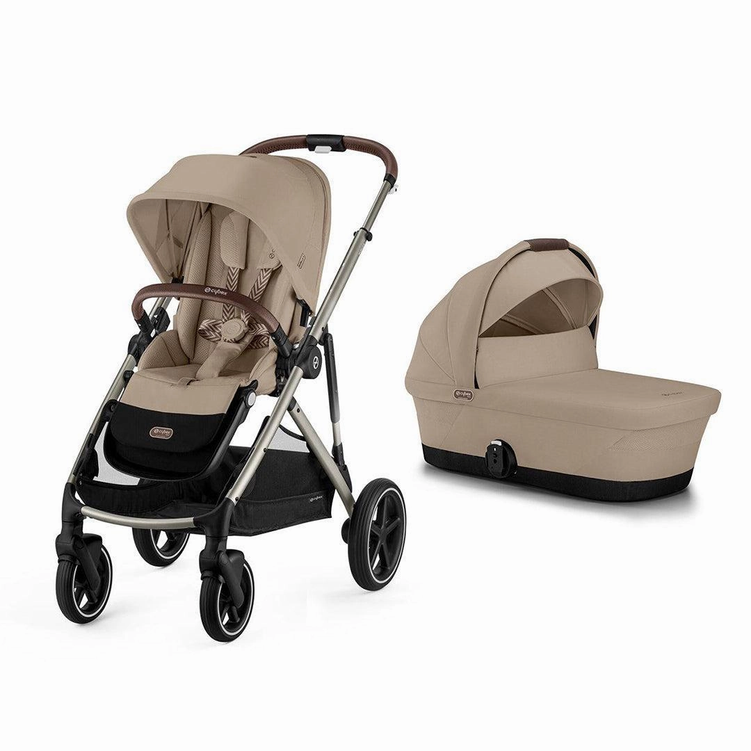 CYBEX Gazelle S Pushchair - Almond Beige - Taupe