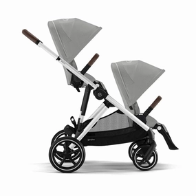 Cybex Gazelle S Tandem Pushchair - Silver / Stone Grey