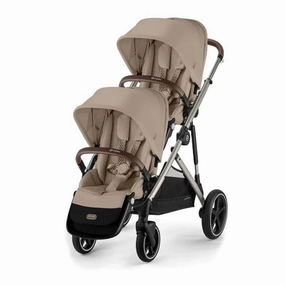 Cybex Gazelle S Tandem Pushchair - Taupe / Almond Beige