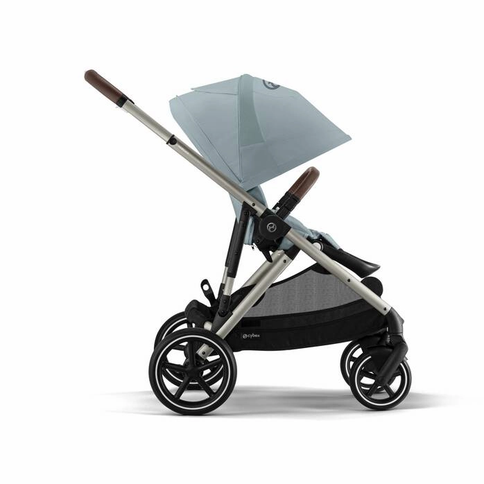 Cybex Gazelle S Tandem Pushchair - Taupe / Stormy Blue