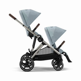 Cybex Gazelle S Tandem Pushchair - Taupe / Stormy Blue